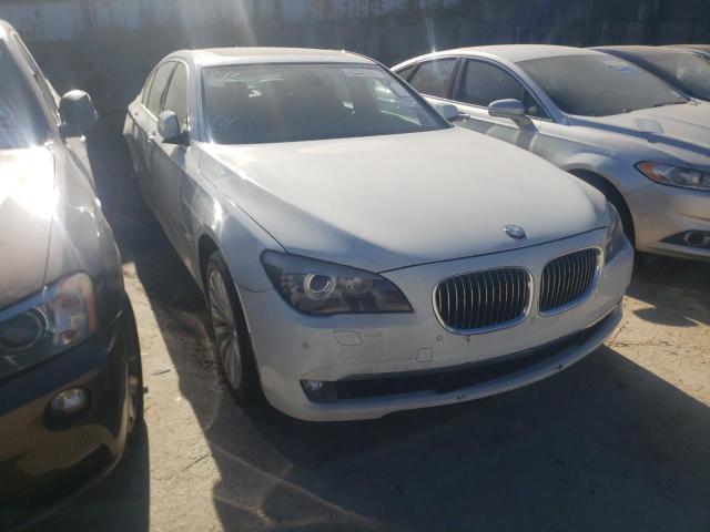 Salvage cars for sale from Copart Fairburn, GA: 2012 BMW 750 I