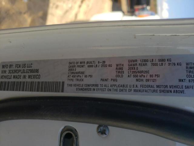 2020 RAM 3500 LIMIT 3C63R3PL0LG296696