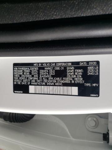 2020 VOLVO XC40 T5 MO YV4162UK4L2297905
