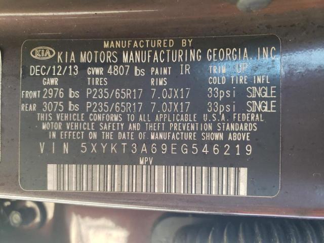2014 KIA SORENTO LX - 5XYKT3A69EG546219