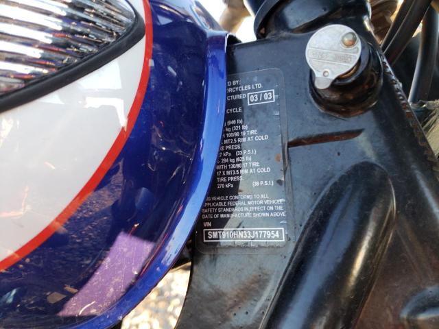 2003 TRIUMPH MOTORCYCLE T100 BONNE SMT910HN33J177954