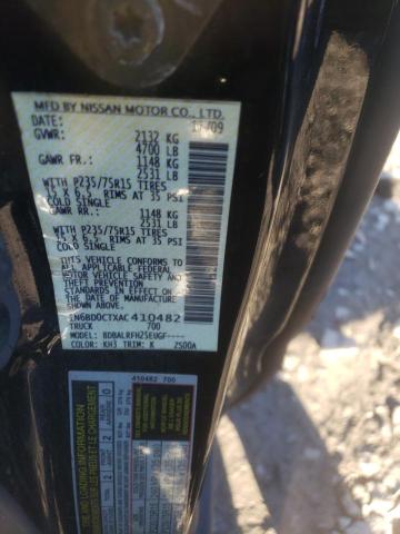 2010 NISSAN FRONTIER K 1N6BD0CTXAC410482