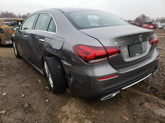 2020 MERCEDES-BENZ A 220 4MAT WDD3G4FB1LW036702