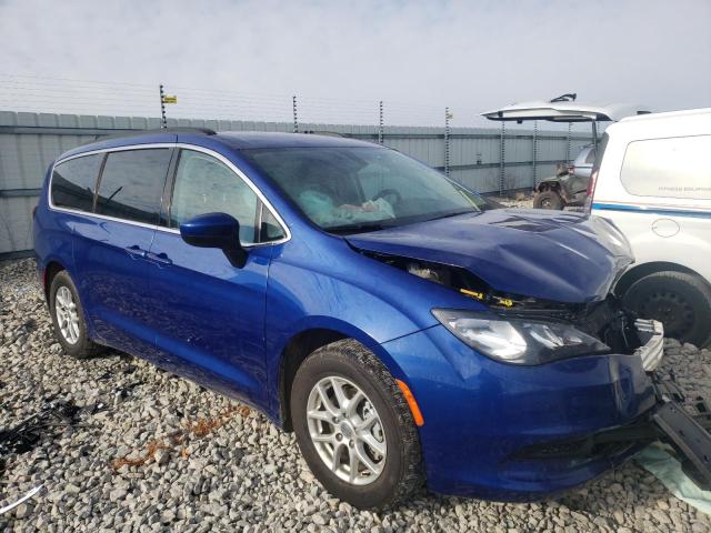 Salvage cars for sale at Appleton, WI auction: 2021 Chrysler Voyager LX