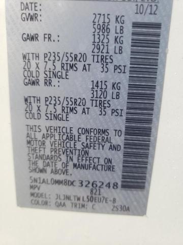 2013 INFINITI JX35 5N1AL0MM8DC326248