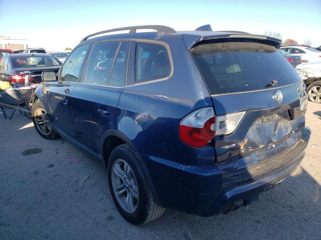 2006 BMW X3 3.0I WBXPA93496WG80717