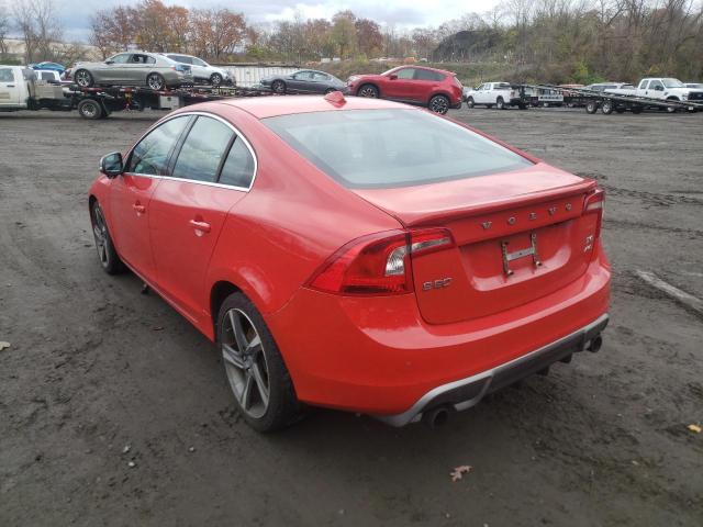 2012 VOLVO S60 T6 YV1902FH9C2082801