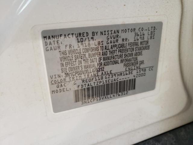 2020 NISSAN KICKS SR 3N1CP5DVXLL476312