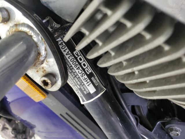 2003 HONDA VTX1800 R 1HFSC49003A104762