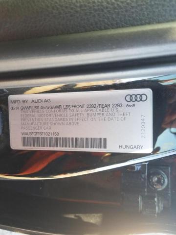 2015 AUDI S3 PREMIUM WAUBFGFF6F1021169