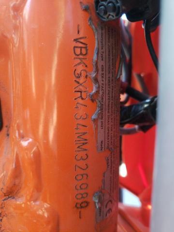 2021 KTM 450 SX-F VBKSXR434MM326989