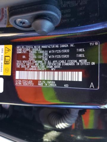 2020 LEXUS RX 450H 2T2JGMDA9LC045972