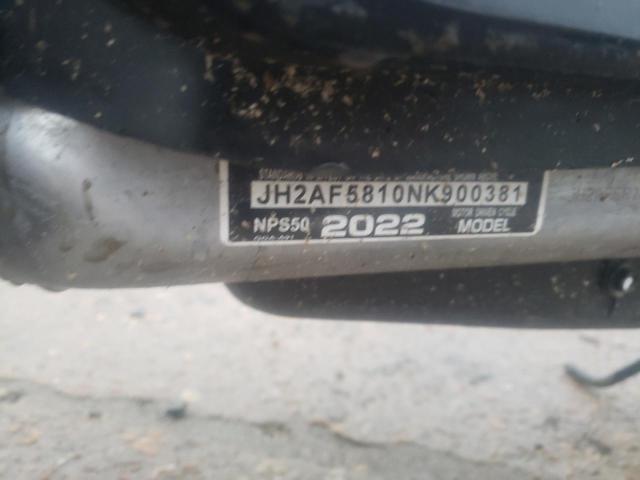 2022 HONDA NPS50 JH2AF5810NK900381