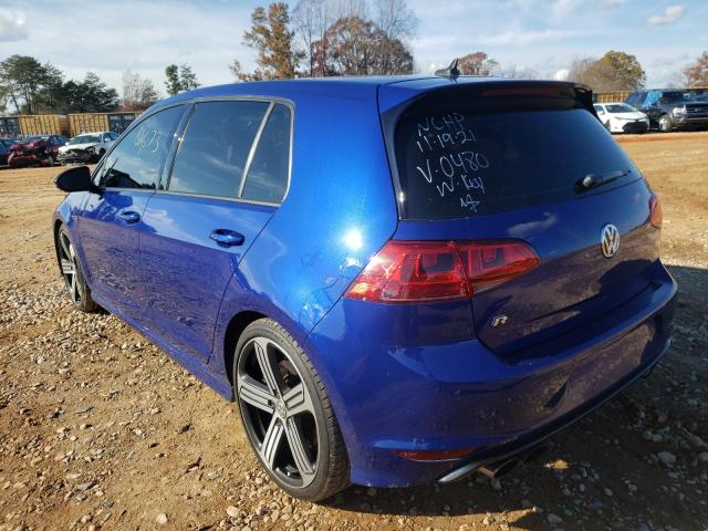 2016 VOLKSWAGEN GOLF R WVWLF7AU7GW140480