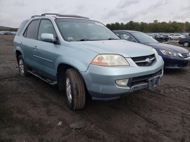 Salvage cars for sale from Copart Brookhaven, NY: 2003 Acura MDX Touring