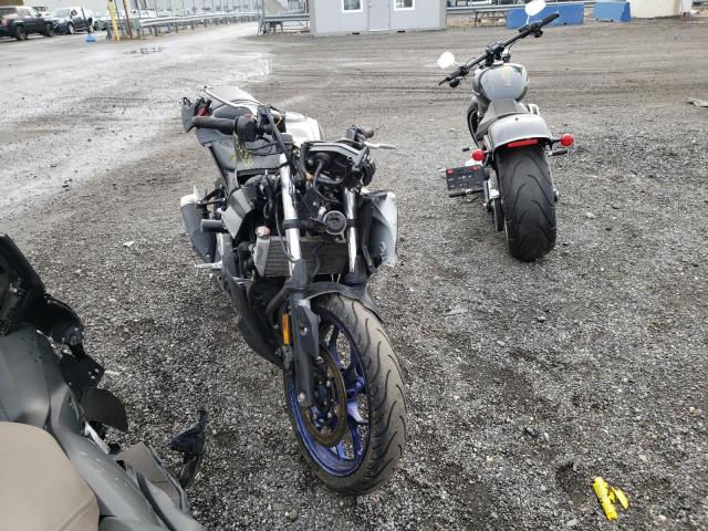 Salvage Motorcycles for parts for sale at auction: 2017 Yamaha YZFR3 A