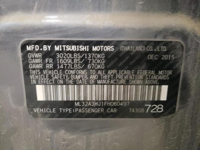 2015 MITSUBISHI MIRAGE DE ML32A3HJ1FH060497