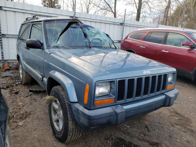 1999 Jeep Cherokee S 4 0l Gas Blue للبيع Portland Mi A Better Bid