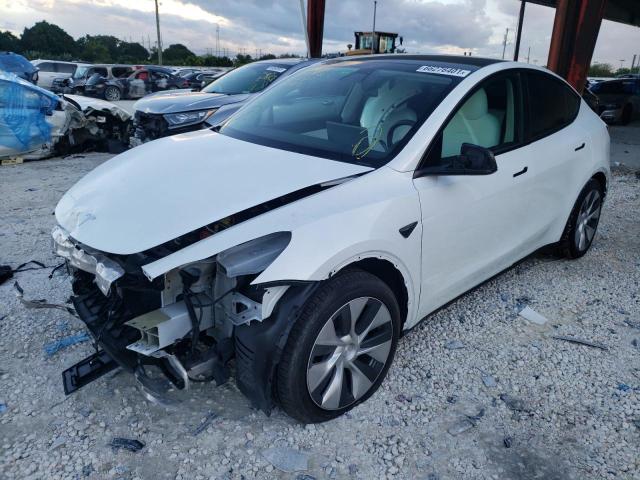 2021 TESLA MODEL Y 5YJYGDEE8MF186873