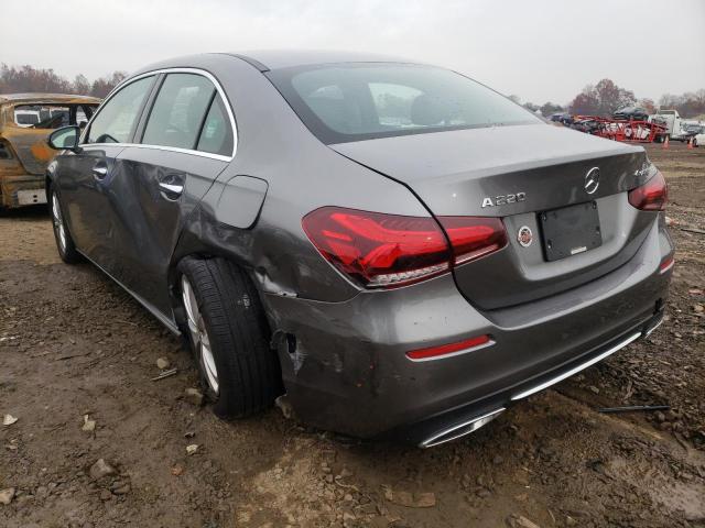 2020 MERCEDES-BENZ A 220 4MAT WDD3G4FB1LW036702