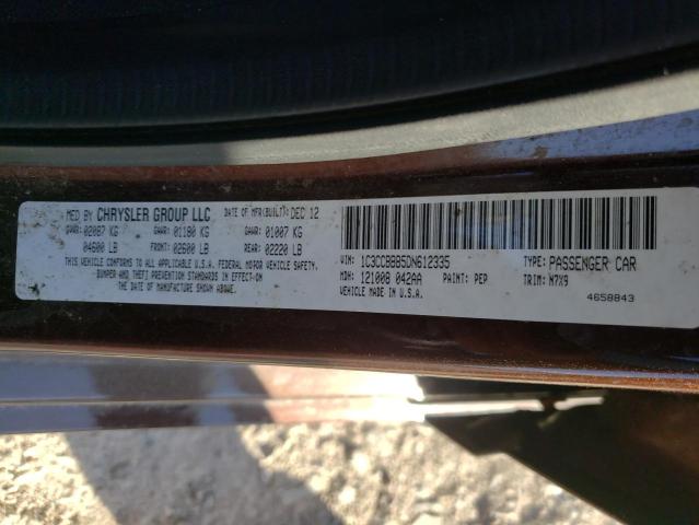 2013 CHRYSLER 200 TOURIN 1C3CCBBB5DN612335