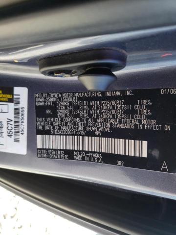 5TDZA22C86S455157 Toyota Sienna Xle 2006. Фото: 9