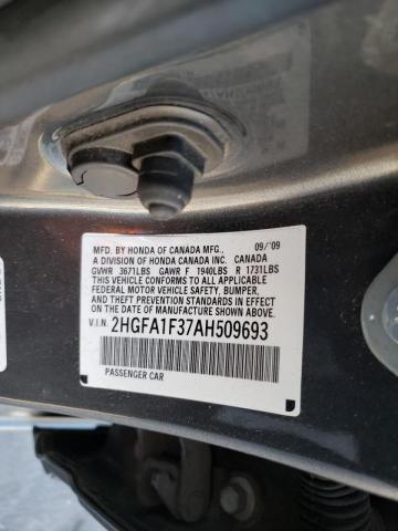 2010 HONDA CIVIC VP 2HGFA1F37AH509693