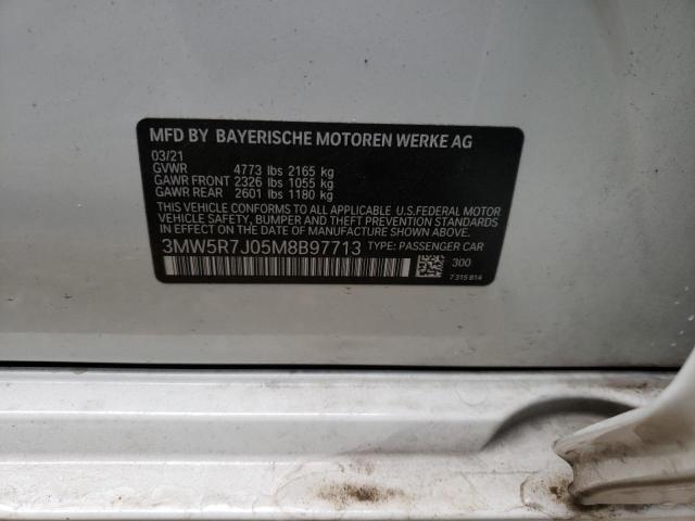 3MW5R7J05M8B97713 BMW 330XI