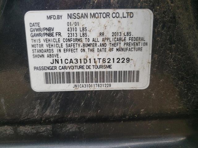 2018 NISSAN MAXIMA JN1CA31D11T621229