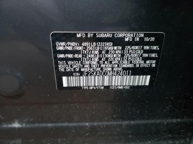 2021 SUBARU FORESTER JF2SKADC0MH424011