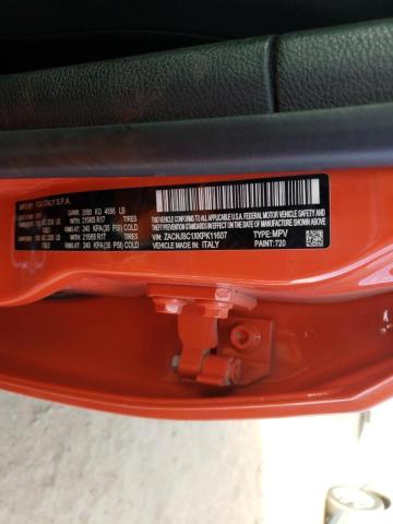 2019 JEEP RENEGADE T ZACNJBC1XKPK11607