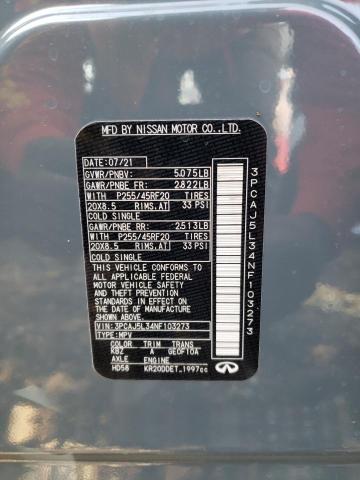 2022 INFINITI QX55 SENSO 3PCAJ5L34NF103273