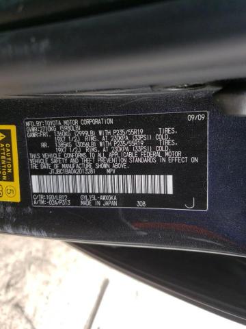 2010 LEXUS RX 450 JTJBC1BA0A2013281