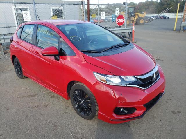 Salvage cars for sale from Copart Brookhaven, NY: 2018 Honda FIT Sport