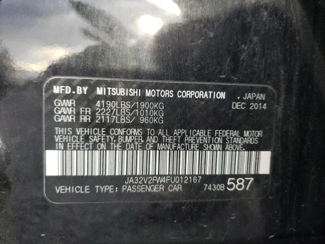 2015 MITSUBISHI LANCER SE JA32V2FW4FU012167