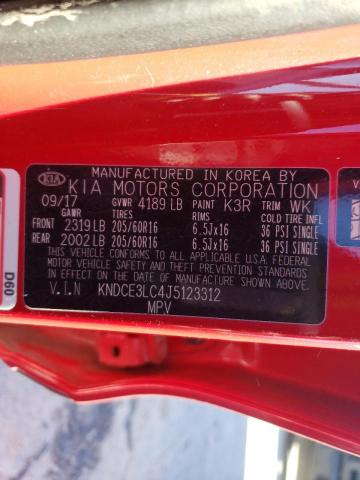 2018 KIA NIRO TOURI KNDCE3LC4J5123312