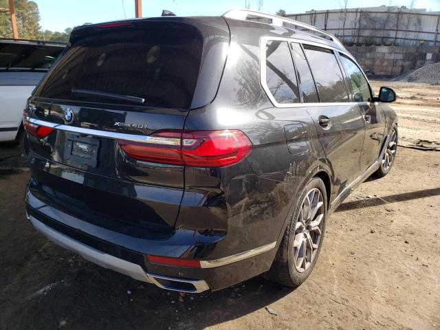 VIN 5UXCW2C02M9G77749 2021 BMW X7, Xdrive40I no.4