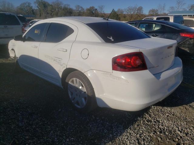 2012 DODGE AVENGER SE 1C3CDZAB7CN330333