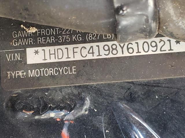 2008 HARLEY-DAVIDSON FLHTCUI 1HD1FC4198Y610921