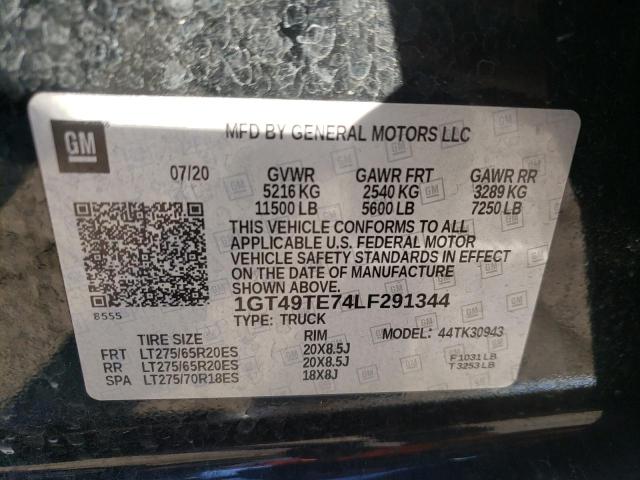 2020 GMC SIERRA K35 1GT49TE74LF291344