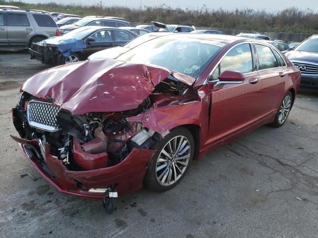2017 LINCOLN MKZ SELECT 3LN6L5C98HR622555