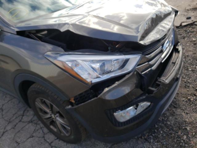5XYZUDLBXEG220845 Hyundai Santa Fe S 2014. Фото: 8