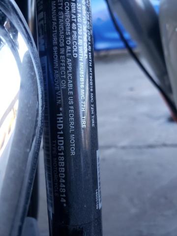 2011 HARLEY-DAVIDSON FLSTN 1HD1JD518BB044814