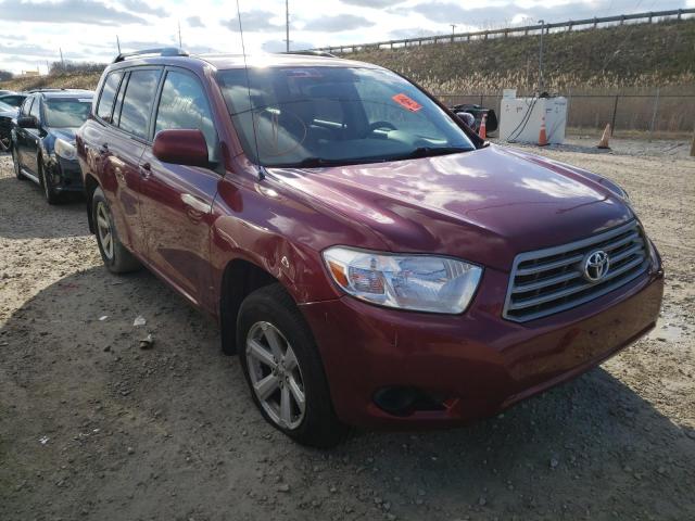 Salvage cars for sale from Copart Northfield, OH: 2009 Toyota Highlander