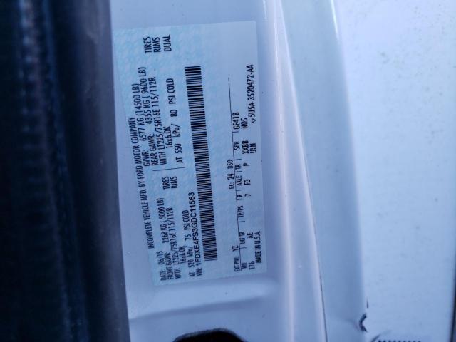 2016 FORD E 450 1FDXE4FS3GDC11563