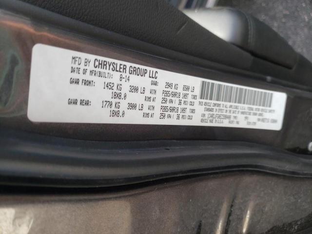 2014 DODGE DURANGO SS 1C4RDJFG0EC598408
