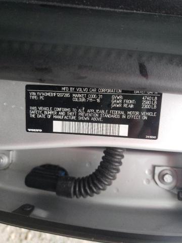 2015 VOLVO V60 PREMIE YV140MEB1F1207285