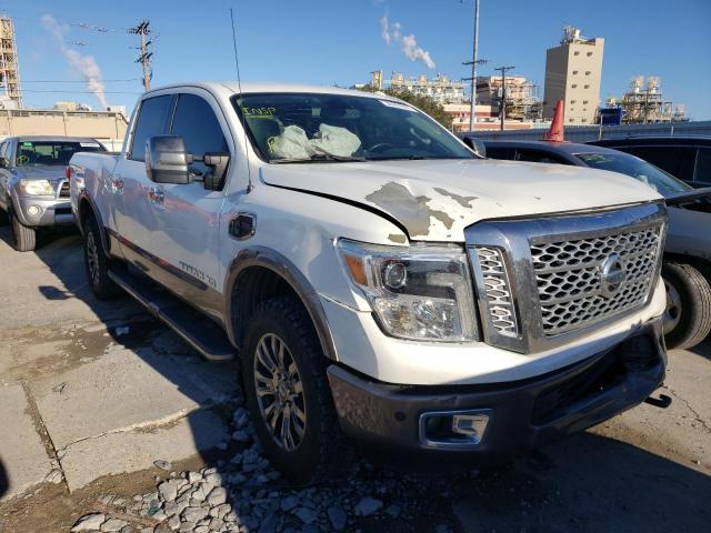 Salvage cars for sale from Copart New Orleans, LA: 2016 Nissan Titan XD S