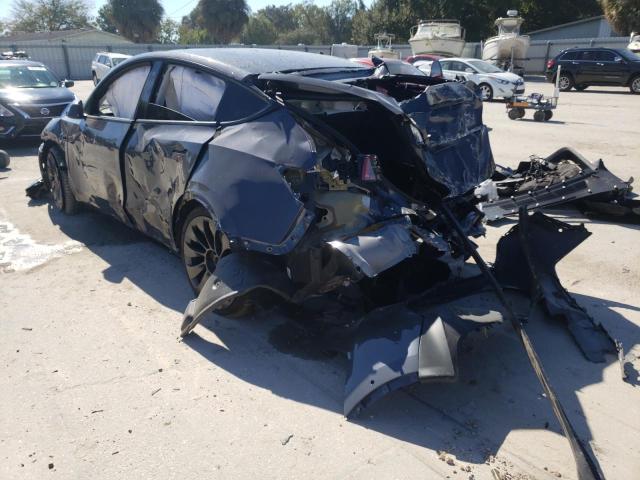 2021 TESLA MODEL Y 5YJYGDEF9MF266868