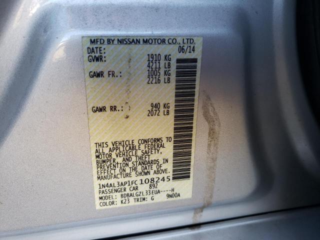 2015 NISSAN UK 1N4AL3AP1FC108245